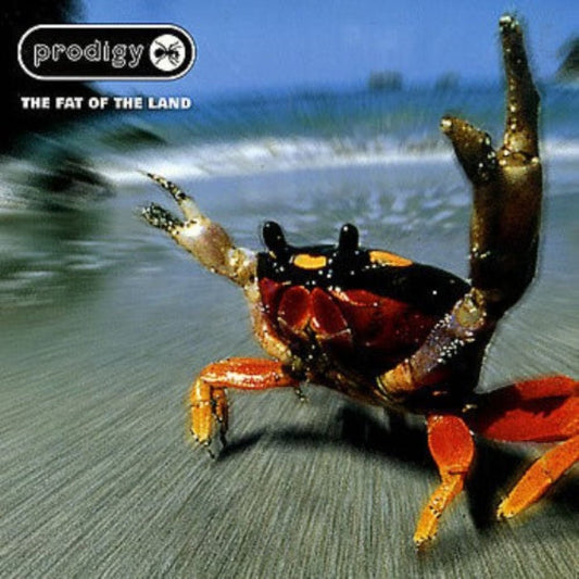 The Prodigy Fat Of The Land 2 LP vinyl album with iconic crab artwork