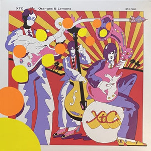 XTC - Oranges & Lemons 2 LP Set (APELPX109)-Orchard Records