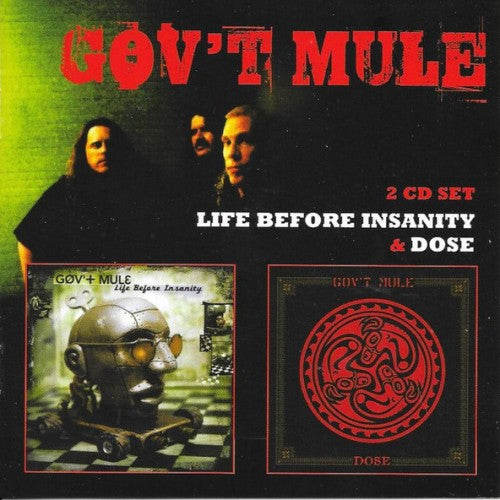 Gov't Mule - Life Before Insanity & Dose 2 CD Set (FLOATM6058)-Orchard Records