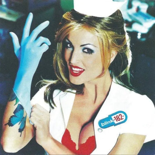 Blink-182 Enema of the State CD cover featuring the iconic nurse artwork