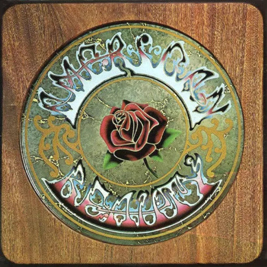 Grateful Dead American Beauty album artwork on classic rock CD packaging