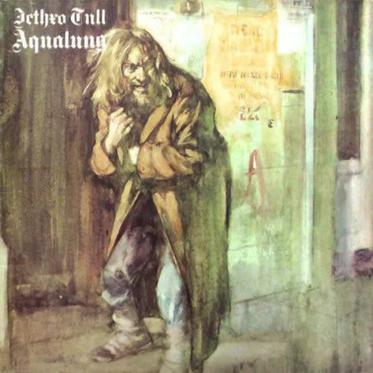Aqualung CD by Jethro Tull showcasing flute-led rock anthems and timeless riffs