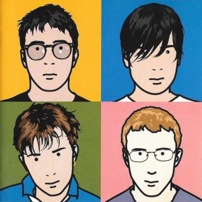 Blur The Best Of CD compilation with hits like Song 2, Parklife, and Girls & Boys


