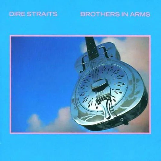 Dire Straits Brothers In Arms CD jewel case classic rock album cover guitar artwork
