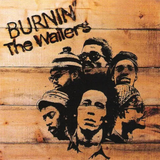 The Wailers Burnin’ CD featuring iconic reggae tracks including I Shot the Sheriff