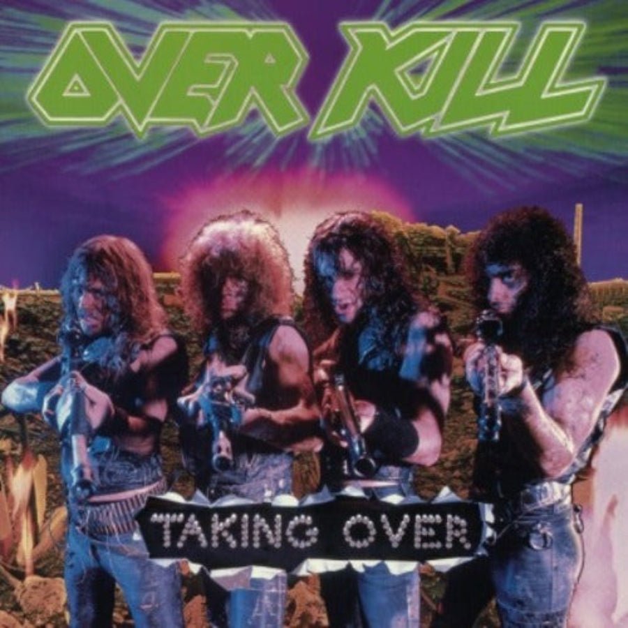 Overkill Taking Over album cover 1987 thrash metal classic on vinyl