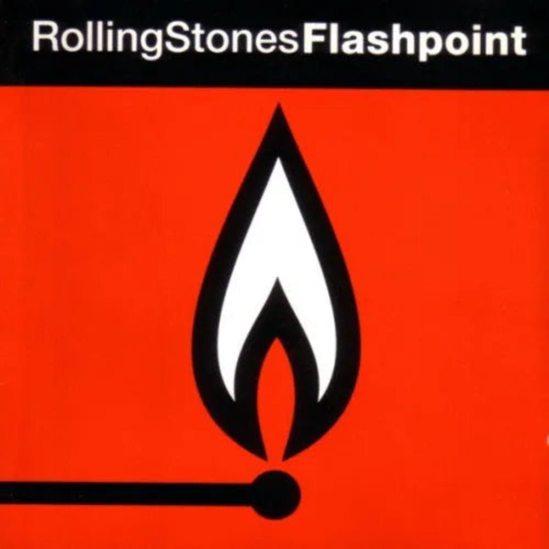 The Rolling Stones Flashpoint CD live album cover artwork