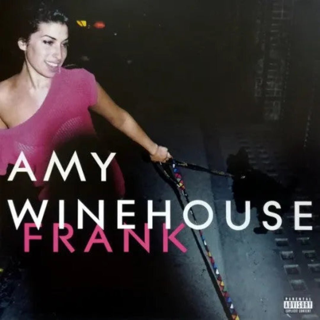 Frank by Amy Winehouse CD edition featuring jazz-soul debut album art