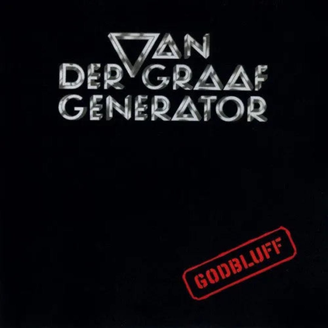 Van Der Graaf Generator Godbluff CD album cover with abstract artwork