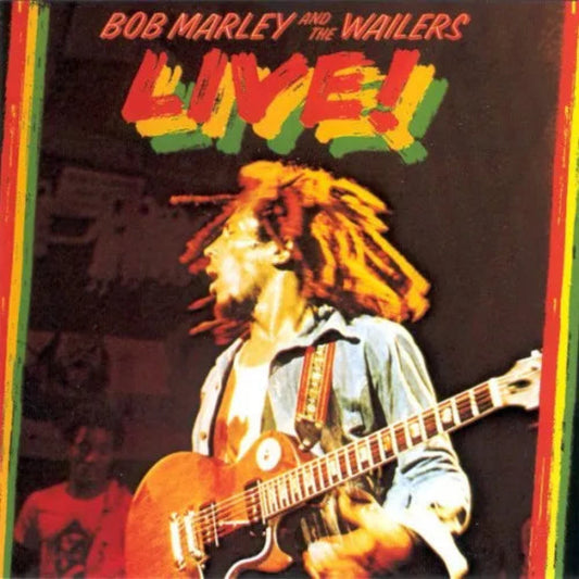 Bob Marley And The Wailers Live CD album reggae concert recording sleeve