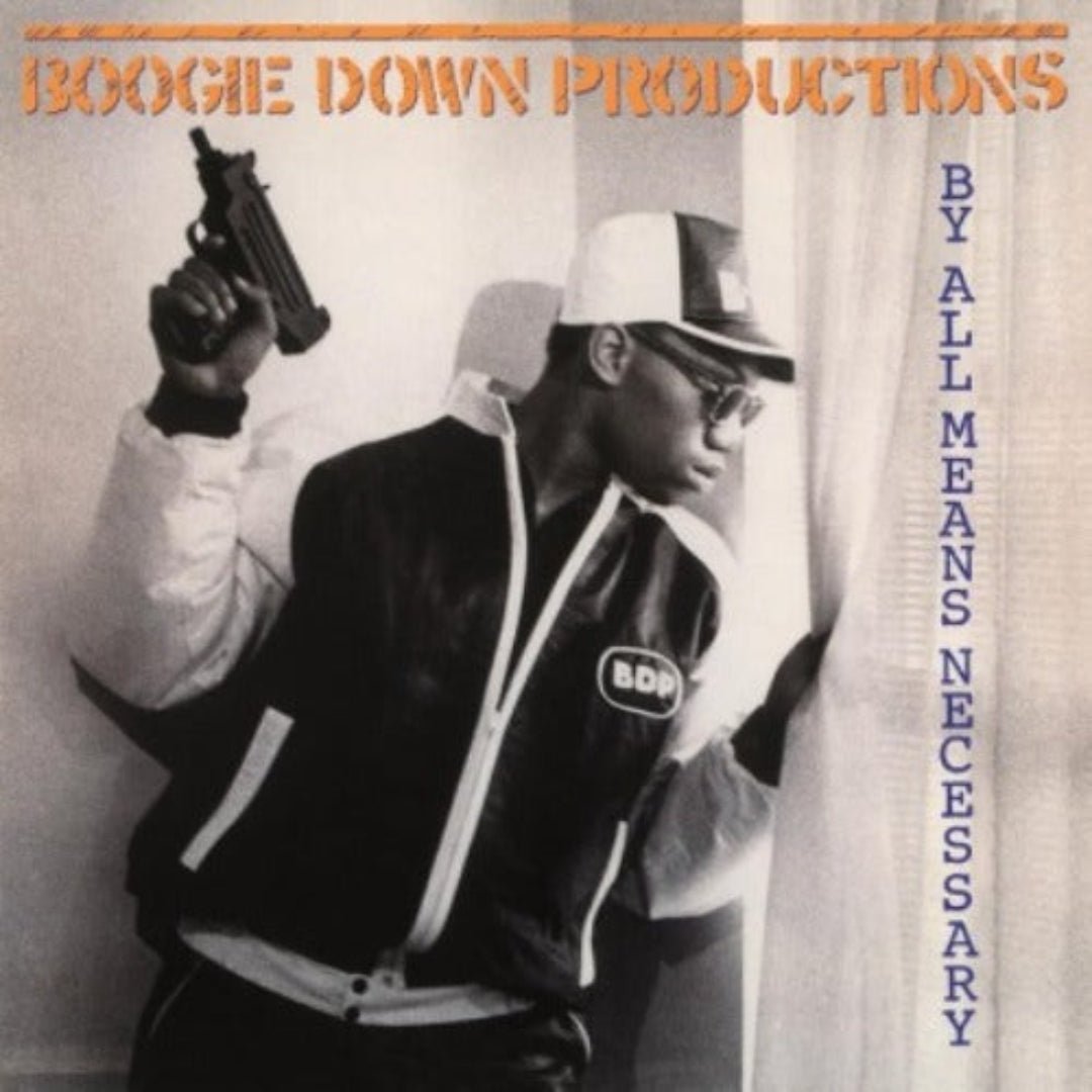 Boogie Down Productions By All Means Necessary LP classic hip hop vinyl album 