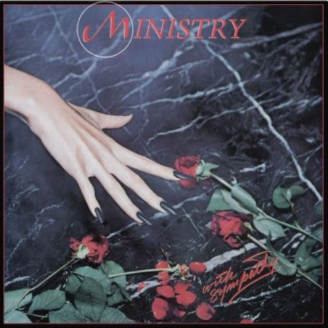 Ministry’s With Sympathy debut album on 180g vinyl featuring synth-pop and new wave