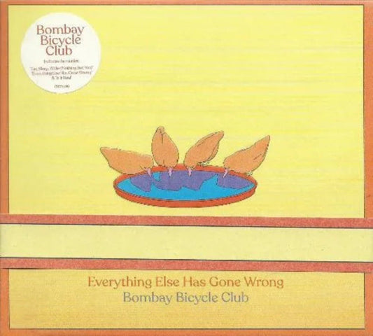 Bombay Bicycle Club Everything Else Has Gone Wrong CD album front cover artwork