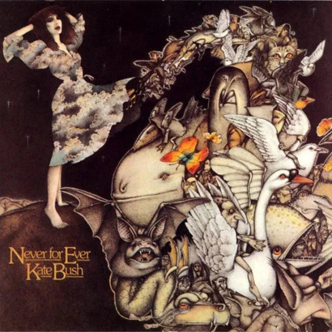 Kate Bush Never For Ever CD art pop experimental 80s album release