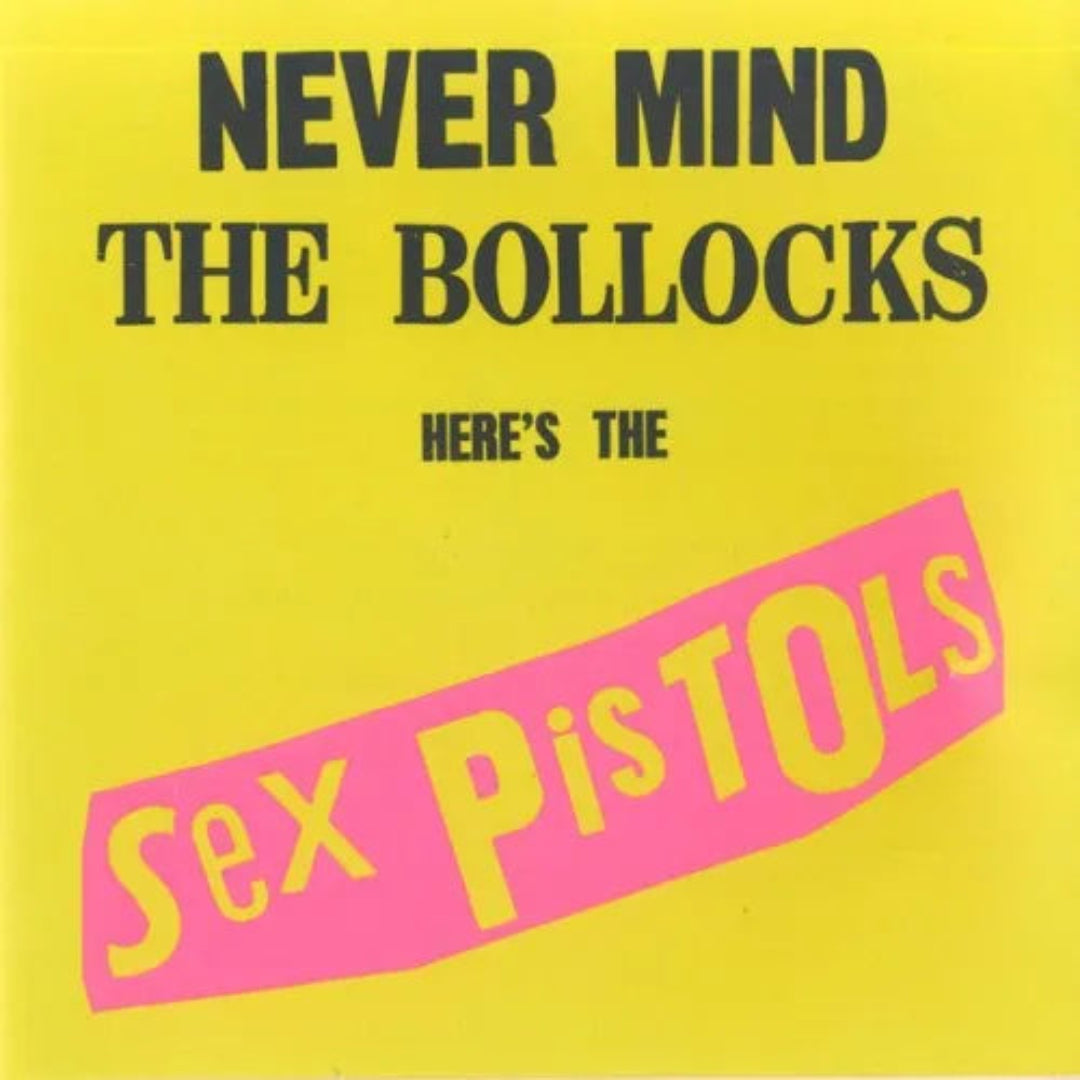 Sex Pistols Never Mind The Bollocks CD featuring Anarchy In The UK and God Save The Queen