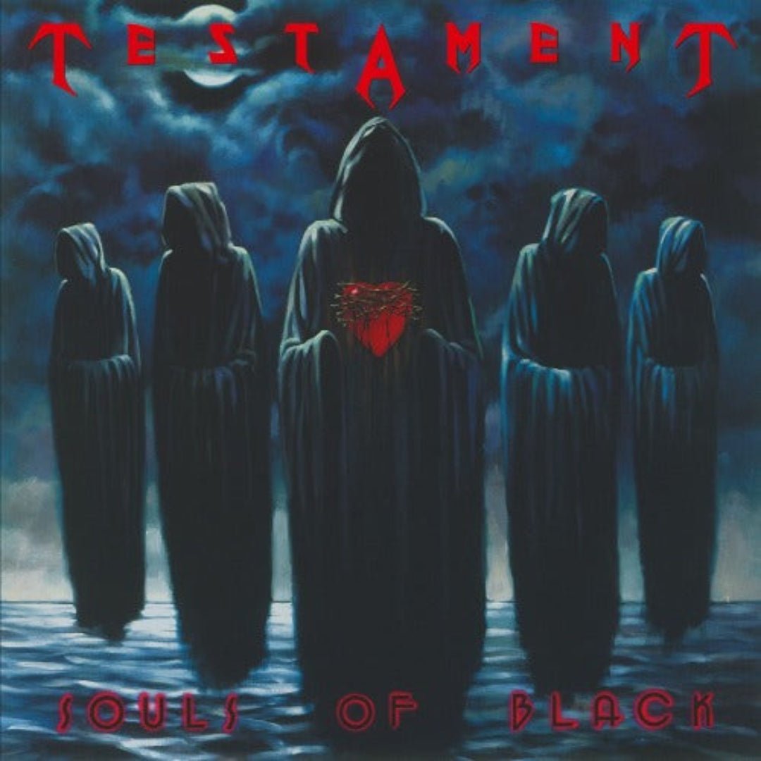 Testament Souls Of Black vinyl LP album cover thrash metal record sleeve artwork