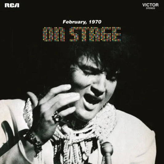 Elvis Presley – On Stage LP 180g black vinyl live Las Vegas 1969-1970 with poster
