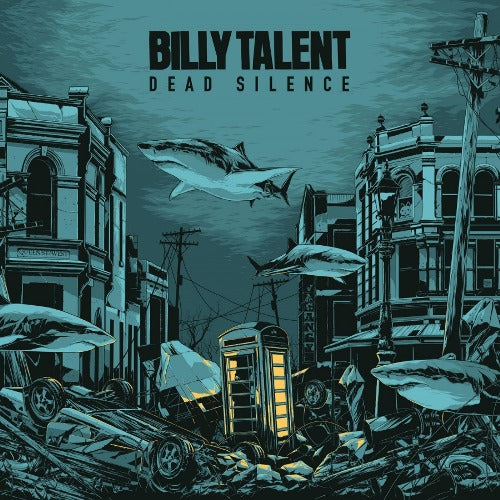 Billy Talent - Dead Silence 2 LP Set Blue & Silver VInyl (MOVLP2814) Due 30th April-Orchard Records