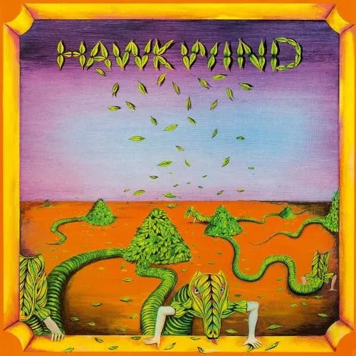 Hawkwind debut LP featuring psychedelic and progressive space-rock artwork.