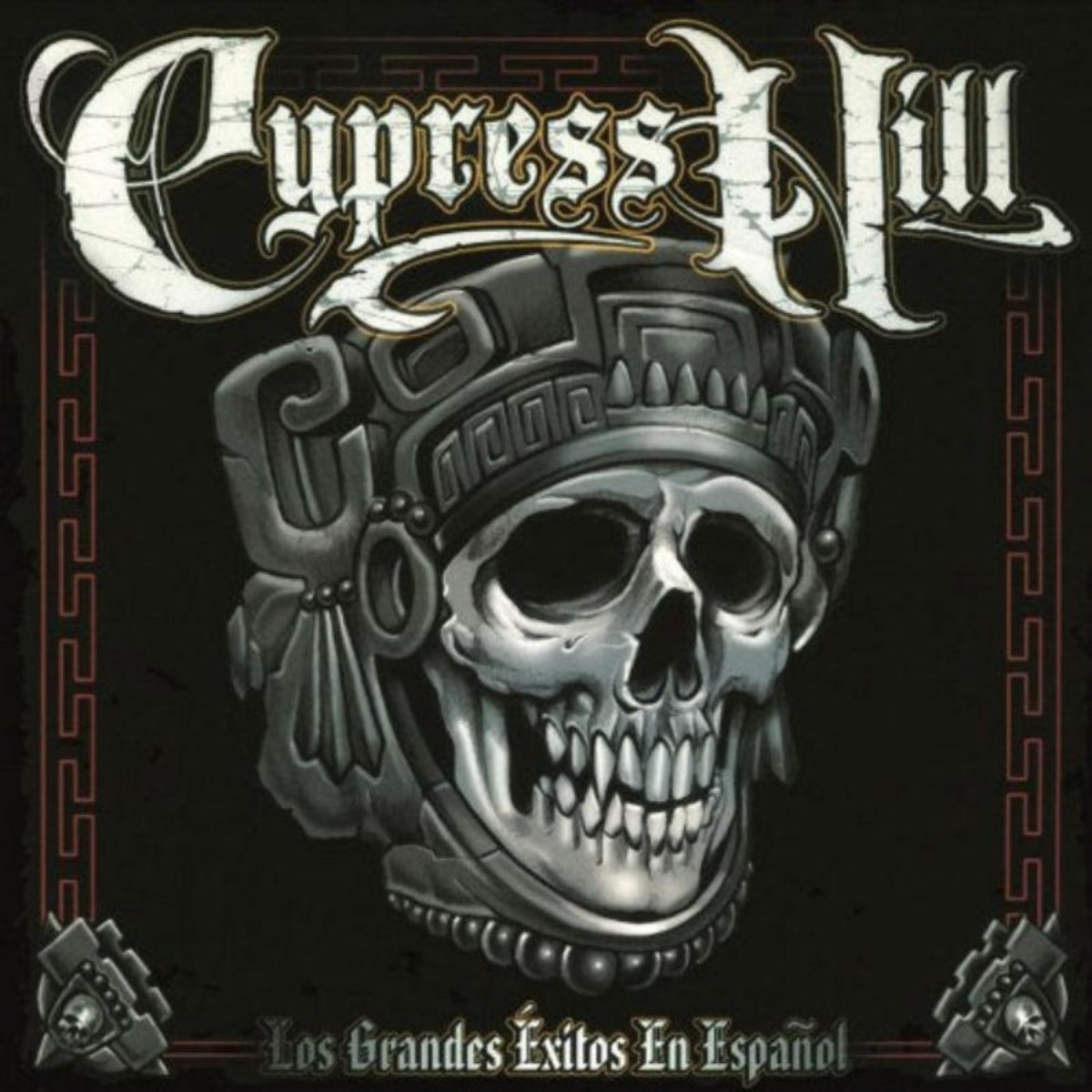 Cypress Hill Los Grandes Éxitos en Español front cover with bold Spanish title