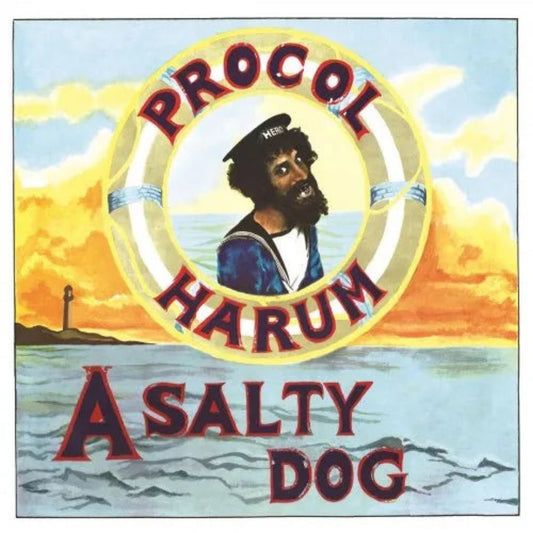 Procol Harum A Salty Dog 1969 album artwork styled after Player’s Navy Cut packaging.