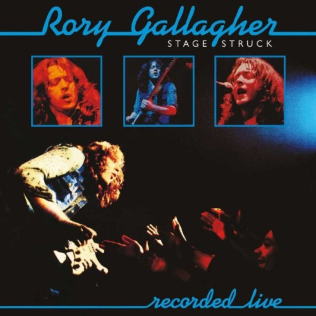 Rory Gallagher Stage Struck live album CD with classic blues rock tracks