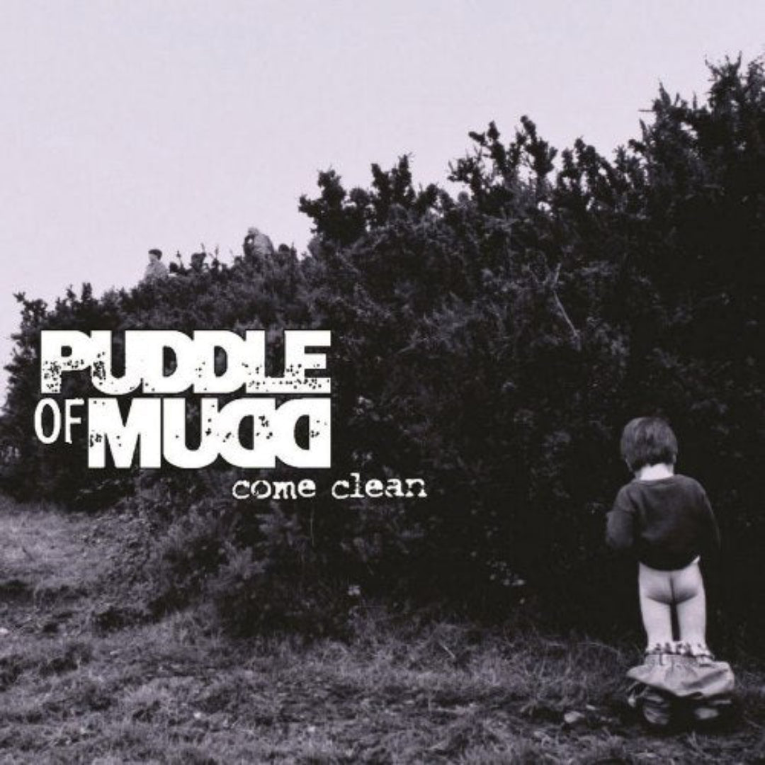 180g vinyl edition of Puddle of Mudd’s Come Clean featuring 2001 rock chart classics.