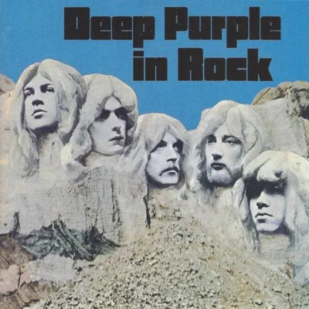 Deep Purple In Rock CD album featuring classic hard rock from the 1970s lineup