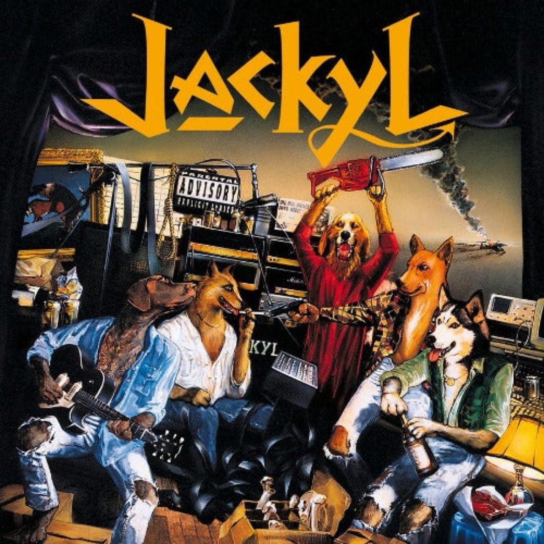 Jackyl self-titled debut album featuring ‘90s hard rock with southern metal flair.