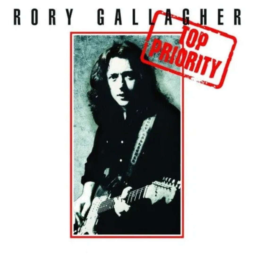 Rory Gallagher Top Priority CD album front cover artwork
