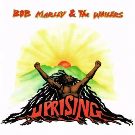 Bob Marley & The Wailers Uprising CD cover with roots reggae and iconic tracks