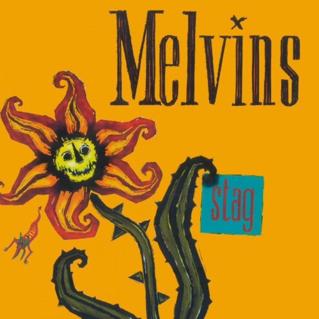 The Melvins Stag album cover featuring surreal abstract artwork in earthy tones
