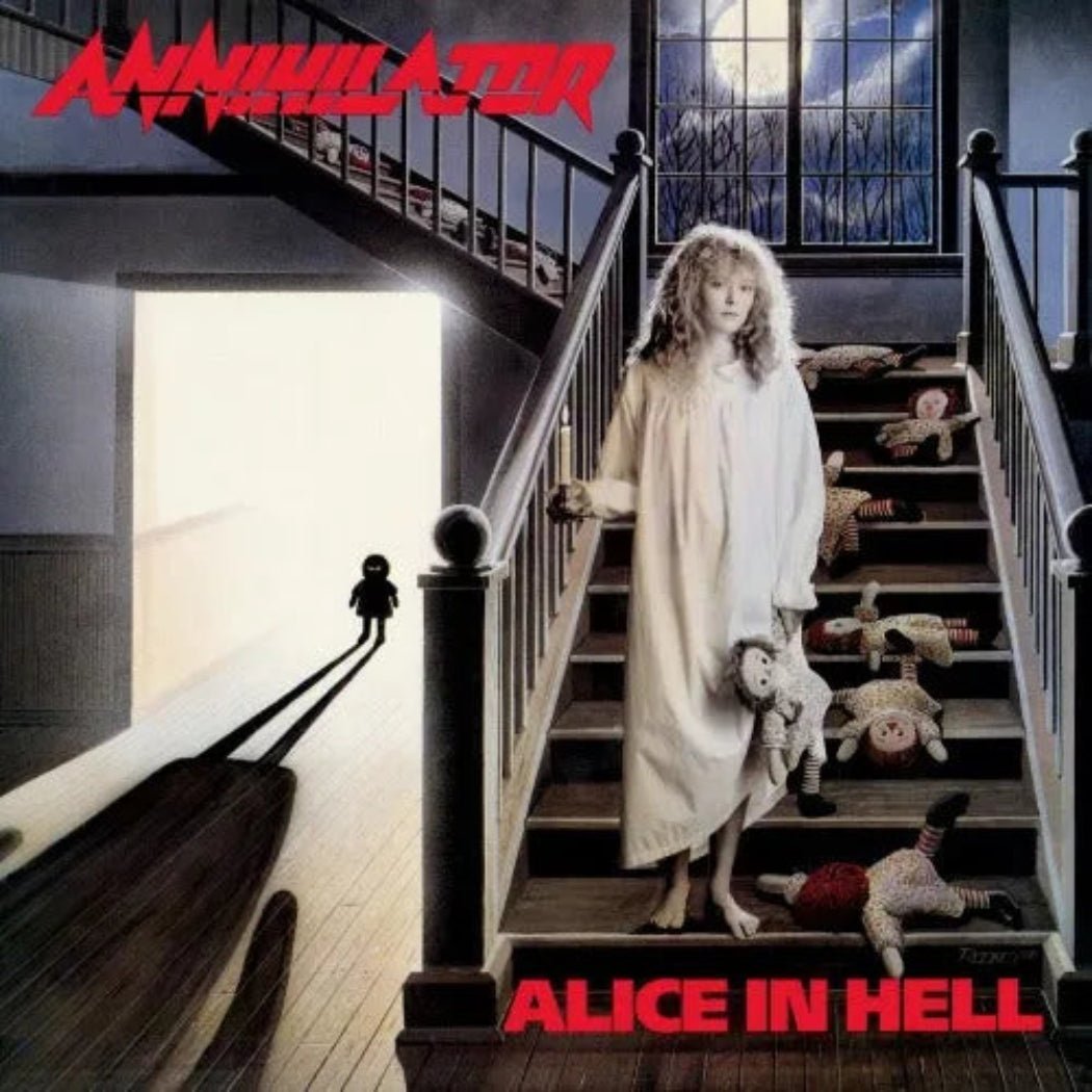 Annihilator Alice in Hell debut thrash metal LP with classic riffs and high speed