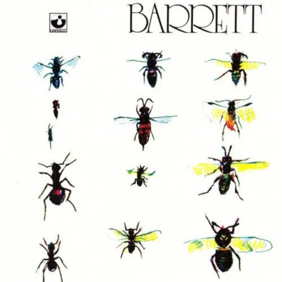 Front cover of Syd Barrett’s Barrett CD featuring original 1970 psychedelic artwork.