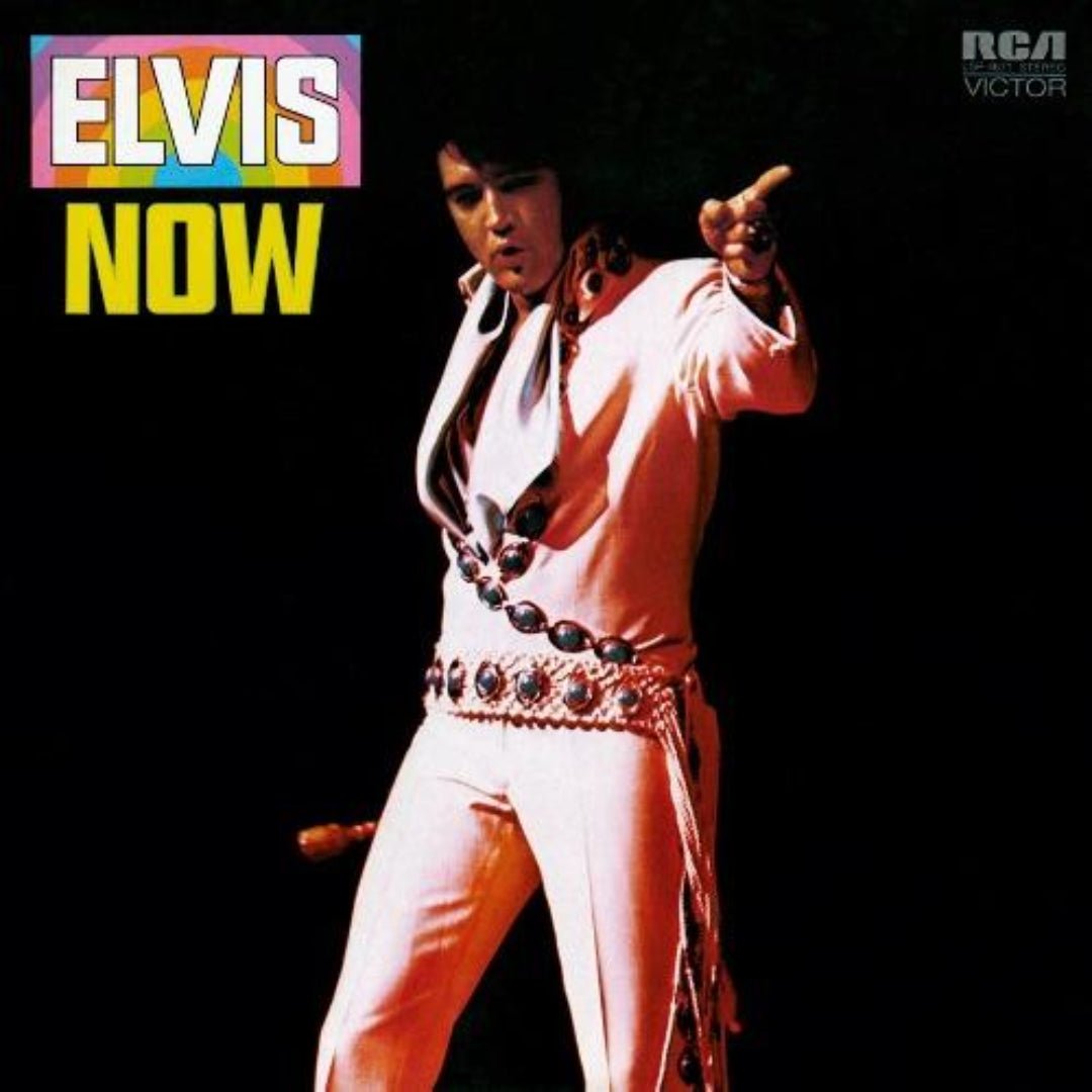 Elvis Now limited edition magenta vinyl LP with numbered sleeve and insert