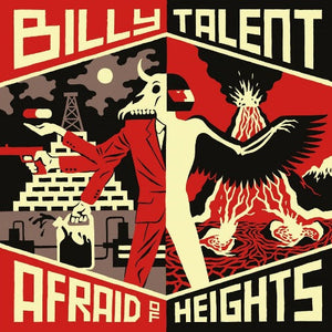 Billy Talent - Afraid Of Heights 2 LP Set Red White & Black Vinyl (MOVLP2815) Due 21st May-Orchard Records