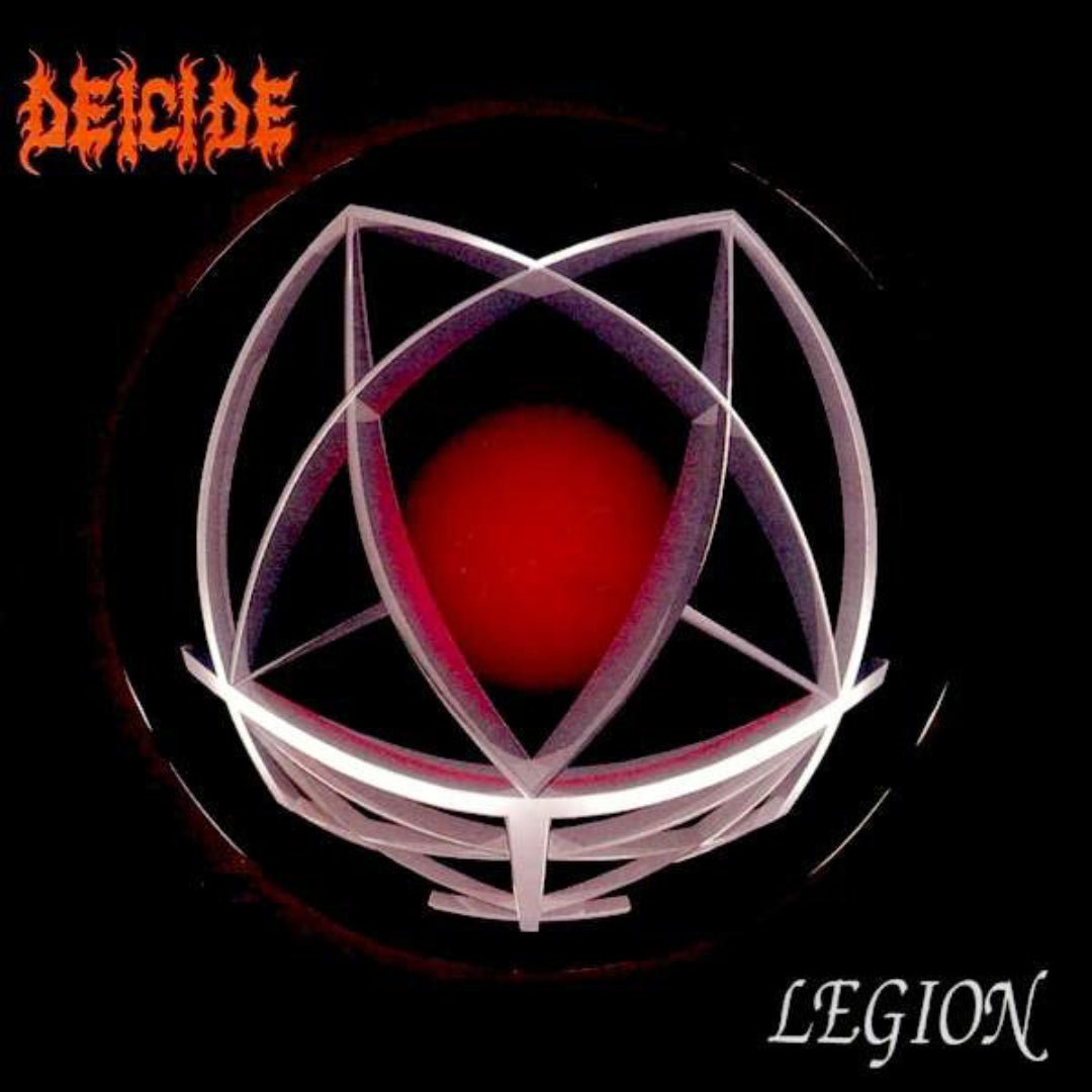 Deicide Legion CD jewel case with brutal death metal cover artwork.