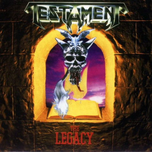 Testament The Legacy CD featuring Over The Wall and First Strike Is Deadly
