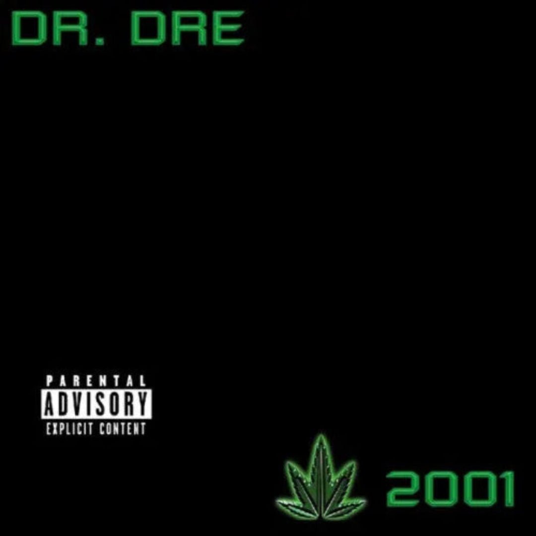 Dr. Dre 2001 CD, iconic West Coast hip-hop album with classic beats and rhymes