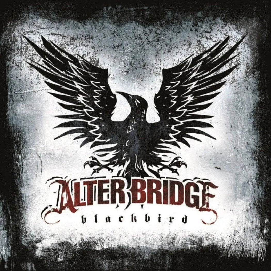 Alter Bridge Blackbird vinyl LP cover featuring etched D-side artwork