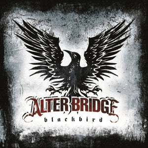 Alter Bridge Blackbird vinyl LP cover featuring etched D-side artwork