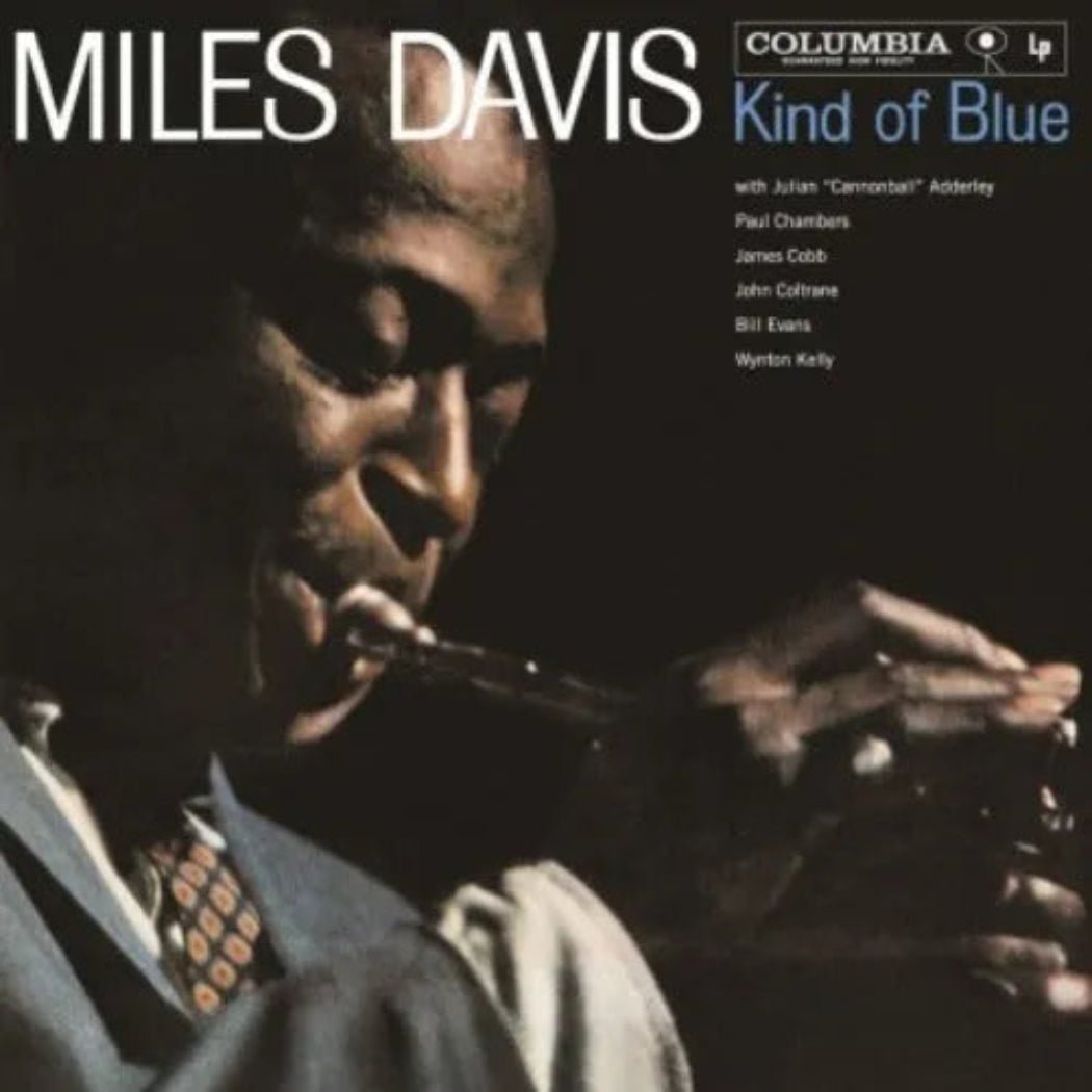 Classic 1959 jazz vinyl: Kind of Blue by Miles Davis on heavyweight audiophile vinyl