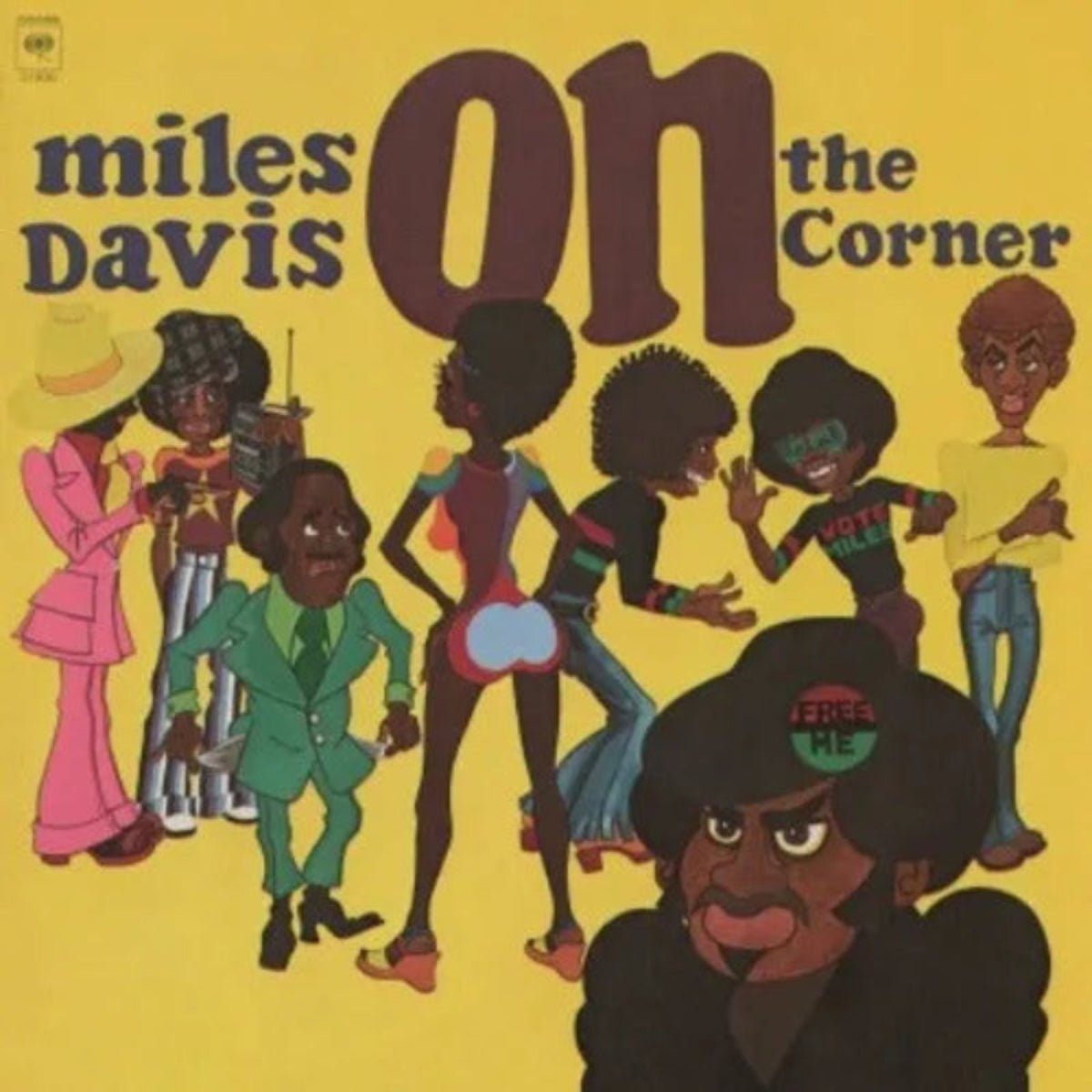 Miles Davis On The Corner remastered 180g audiophile vinyl