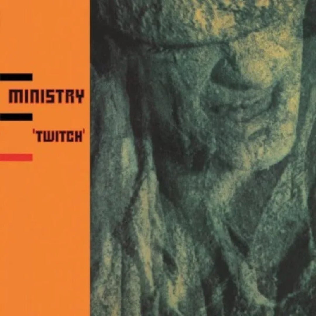 Ministry Twitch vinyl reissue with insert and 1986 artwork