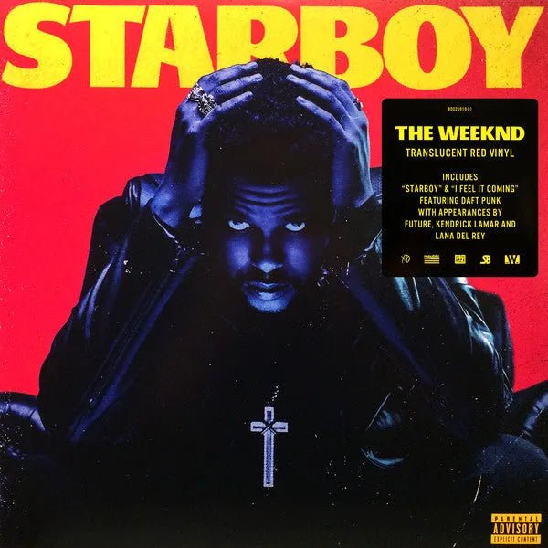The Weeknd - Starboy LP Red Vinyl - 1 - LP - Orchard Records