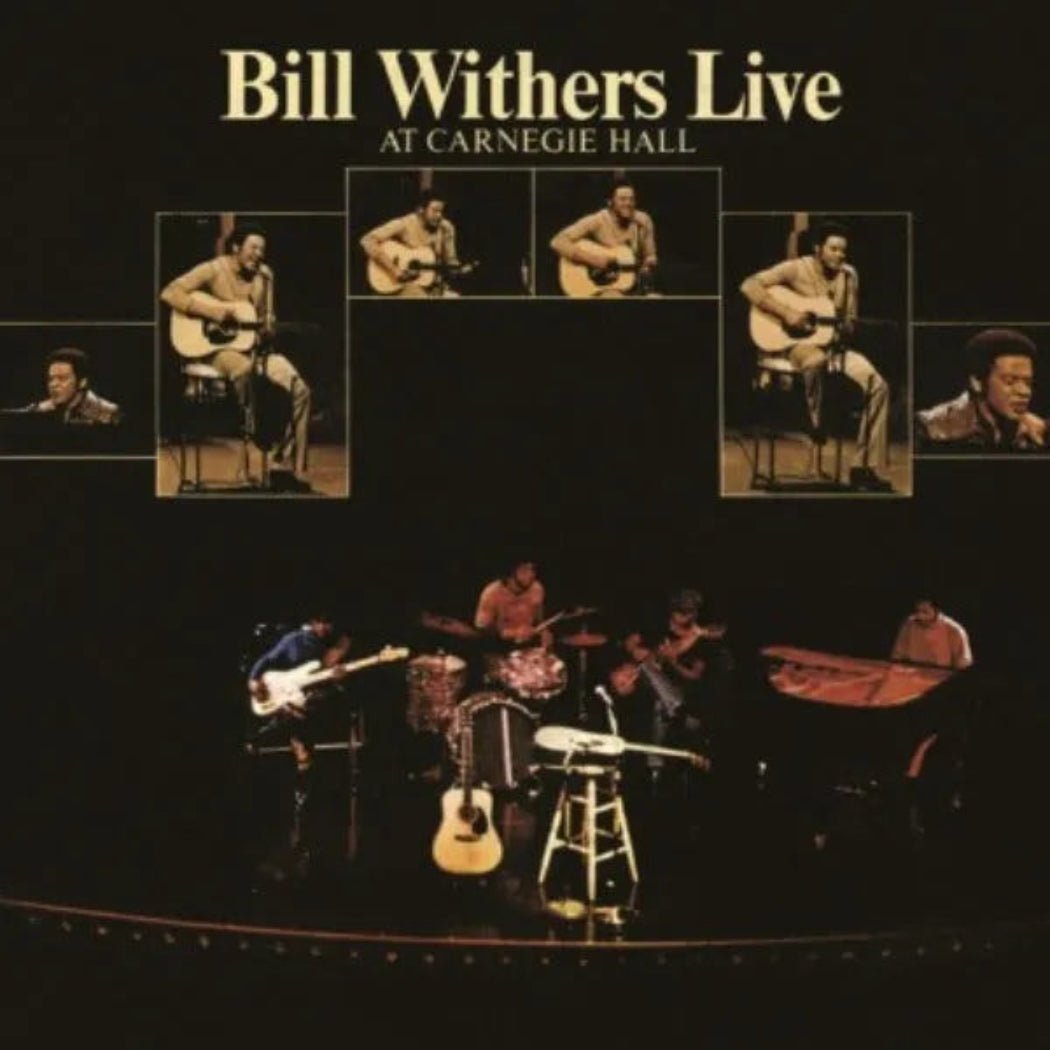 Bill Withers – Live At Carnegie Hall vinyl album cover