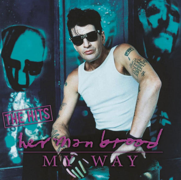 Herman Brood - My Way: The Hits (MOVLP1717) 2 LP Set Blue Black & White Swirled Vinyl