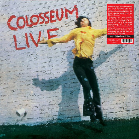 Colosseum - Live (TB6423C) 2 LP Set Red & Yellow Vinyl