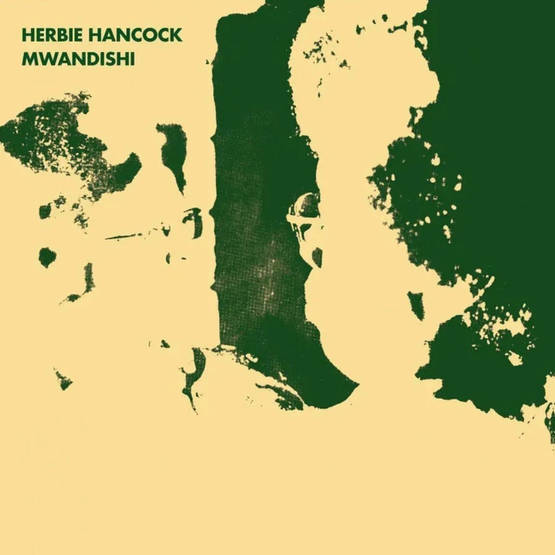 Herbie Hancock Mwandishi album cover featuring abstract jazz-inspired artwork.