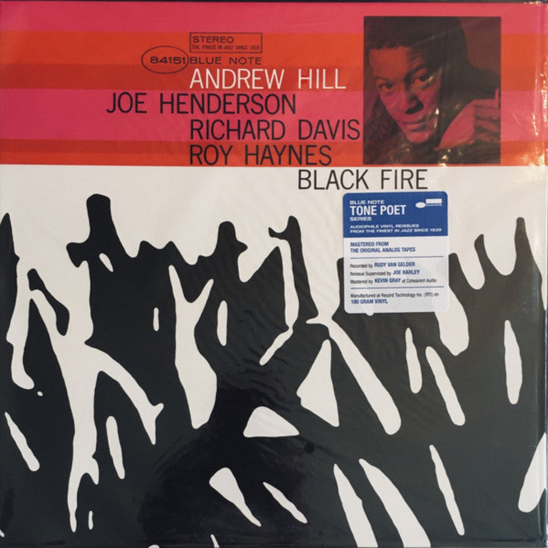 Andrew Hill Black Fire LP Blue Note jazz vinyl record classic album pressing